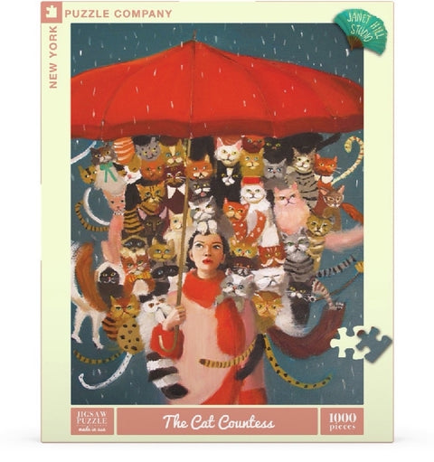 New York Puzzle Company Puzzel The Cat Countess - 1000 stukjes