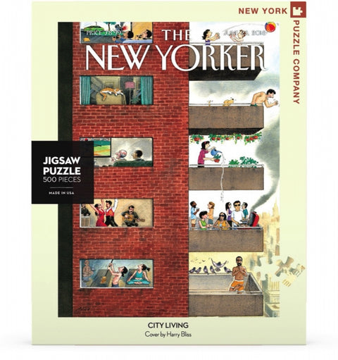 New York Puzzle Company Puzzel City Living - 500 stukjes
