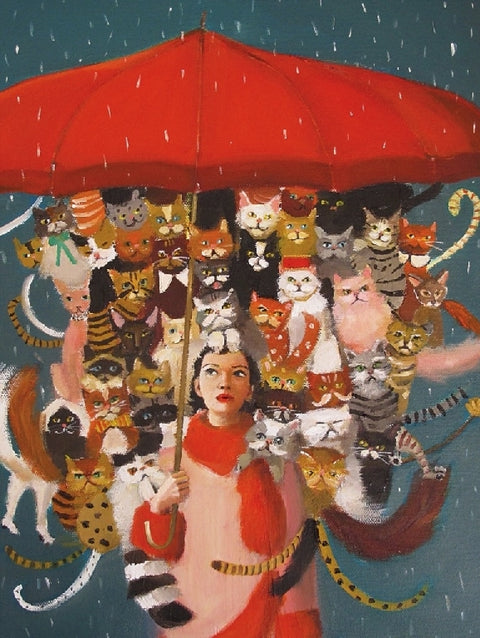 New York Puzzle Company Puzzel The Cat Countess - 1000 stukjes