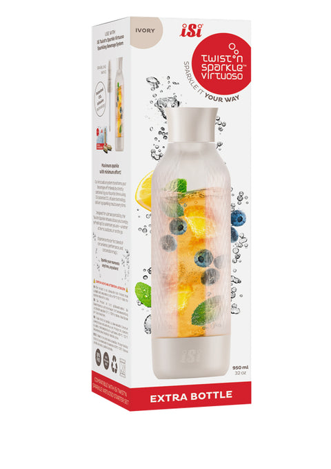 iSi Twist‘n Sparkle Virtuoso Fles - 0.95Ltr