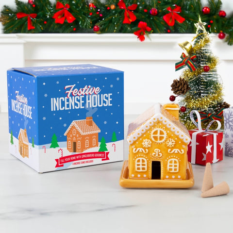 Gift Republic Wierookhouder - Gingerbread House