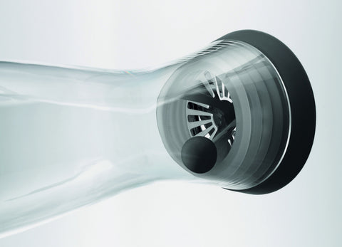 WMF Basic Waterkaraf - 1Ltr - Zwart/Zilver