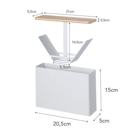Yamazaki Tosca Koffiefilterhouder Large - Wit