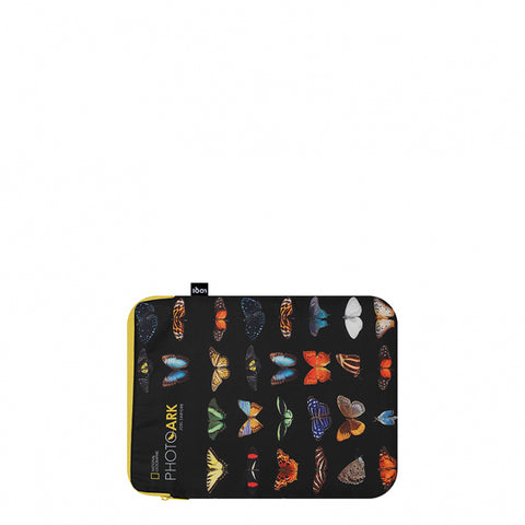 LOQI Laptop Sleeve Large - Butterflies and Moths gerecycled