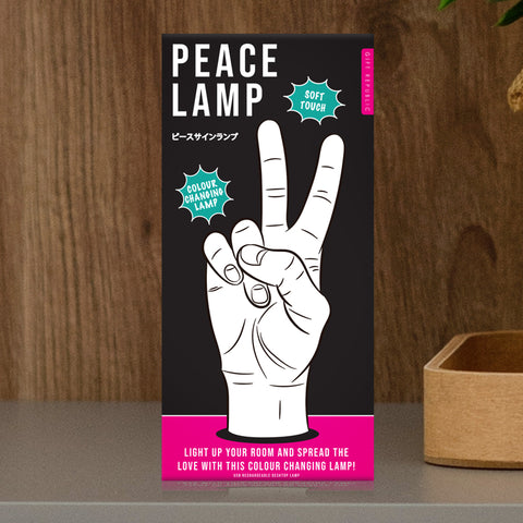 Gift Republic Lamp - Peace Sign Hand