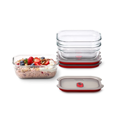 Black+Blum Glass Food Box set XS - Meal prep - set van 3