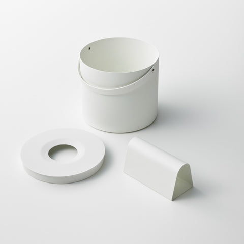 Yamazaki Tower Tissuebox rond met handvat