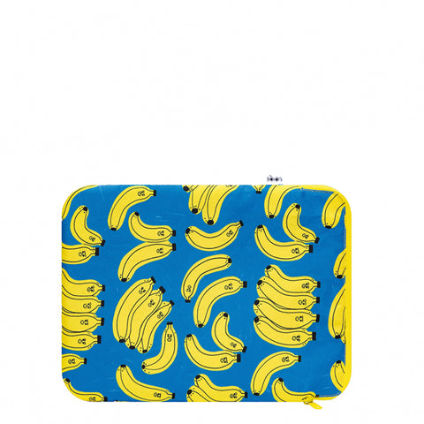 LOQI Laptop Sleeve Large - Bad Bananas gerecycled