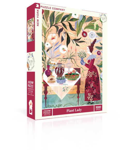 New York Puzzle Company Puzzel Plant Lady - 1000 stukjes