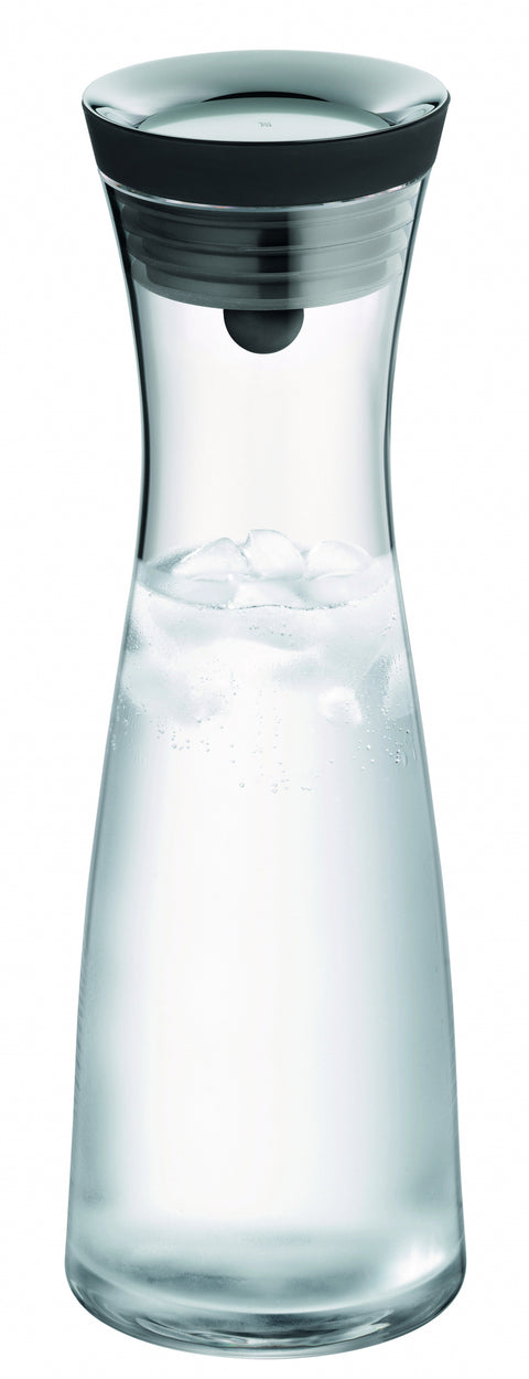 WMF Basic Waterkaraf - 1Ltr - Zwart/Zilver
