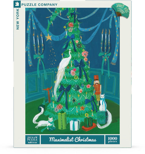 New York Puzzle Company Puzzel - Maximalist Christmas - 1000 stukjes
