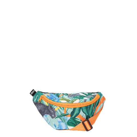 LOQI Bum Bag Large - Wild Forest gerecycled
