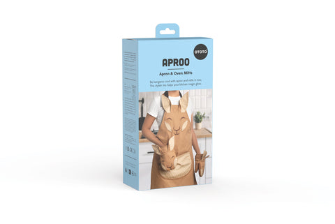 Ototo Keukenschort en ovenwanten Aproo