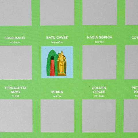 Gift Republic Krasposter - 100 Places