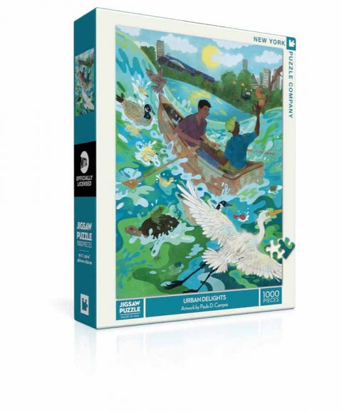 New York Puzzle Company Puzzel Urban Delights - 1000 stukjes