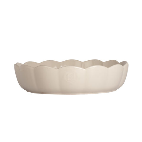 Emile Henry Madeleine Schaal rond gegolfd - Ø270mm - H 65mm