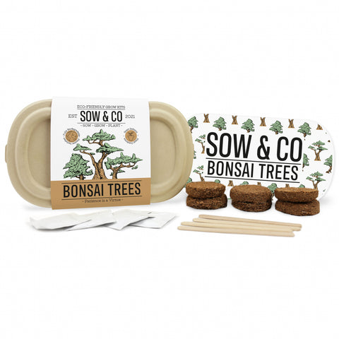 Gift Republic Sow & Co Kweekset - Bonsai Trees