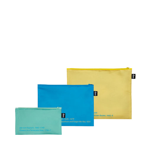 LOQI Zip Pockets - De Zurbarán, van Kessel, von Huysum CiCLO