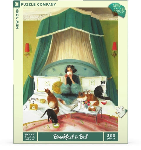 New York Puzzle Company Puzzel Breakfast in Bed - 500 stukjes