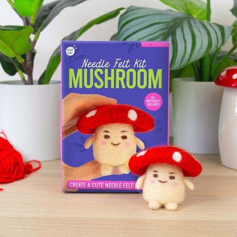 Gift Republic DIY kit - Mushroom Needle Felting