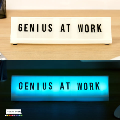 Gift Republic Light Up Desk Plaque