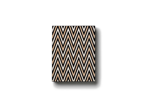Printworks Spel - Backgammon Lacquered - Zwart