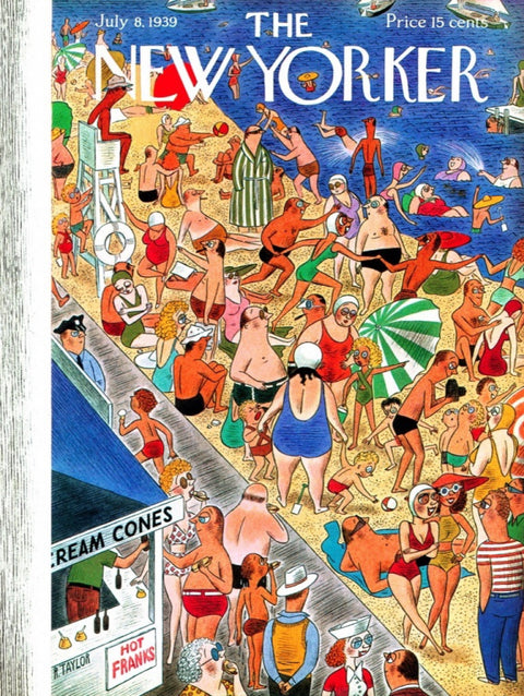 New York Puzzle Company Puzzel Beachgoing - 1000 stukjes