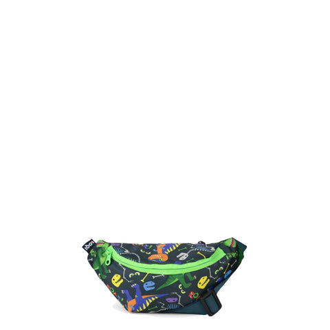 LOQI Bum Bag Medium - Dinosaur Roar gerecycled