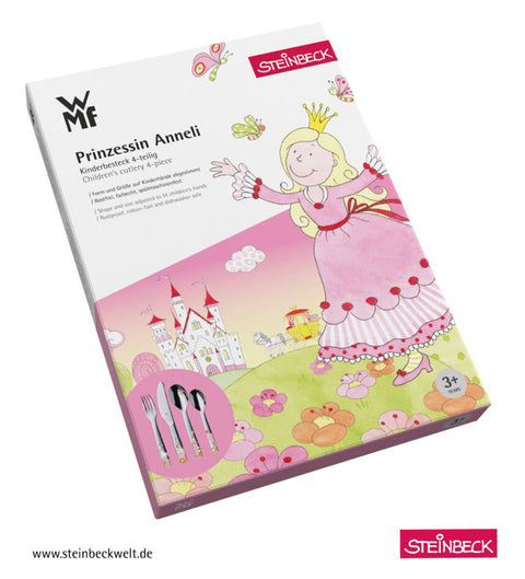 WMF Kids Bestekset 4-delig Princes Anneli (zonder Swarovski steen)