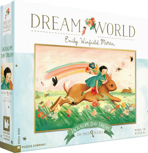 New York Puzzle Company Puzzel Jackalope Day Dream - 200 stukjes