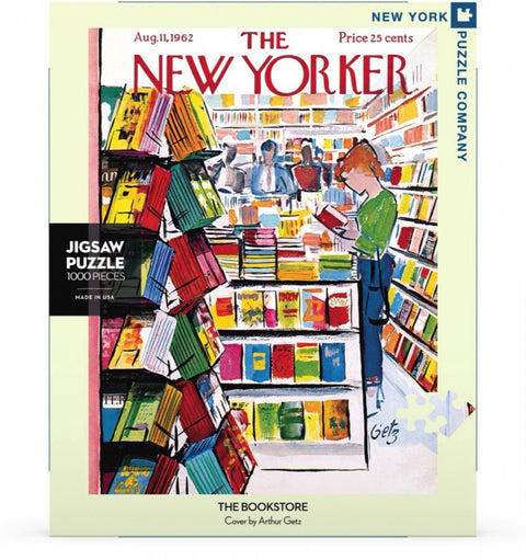 New York Puzzle Company Puzzel The Bookstore - 1000 stukjes