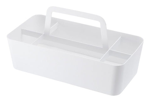 Yamazaki Tower Organizer met handvat Large - Wit