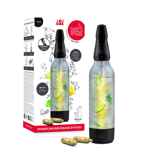 iSi Twist‘n Sparkle Virtuoso Starter Set - 0.95Ltr