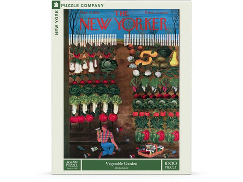 New York Puzzle Company Puzzel Vegetable Garden - 1000 stukjes