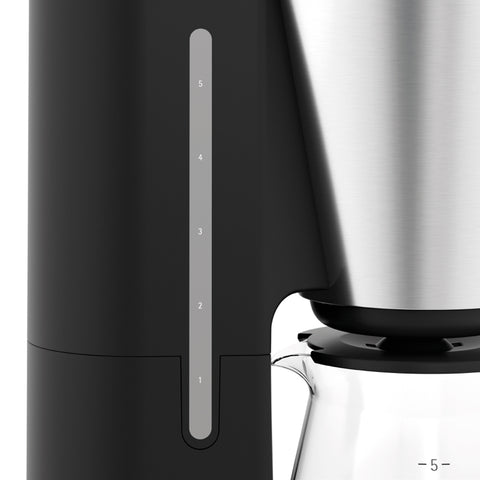 WMF KITCHENminis Aroma koffiemachine met glazen kan