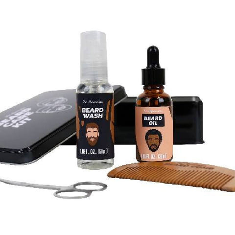 Gift Republic Verzorgingsset Aficionado kits - Beard Care Kit