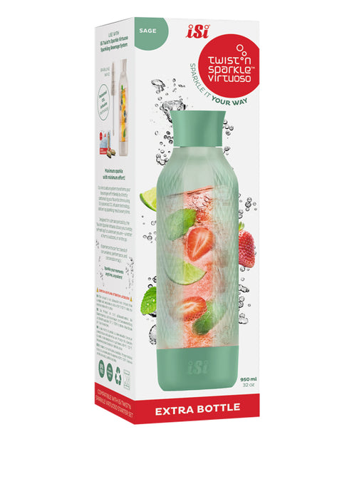 iSi Twist‘n Sparkle Virtuoso Fles - 0.95Ltr