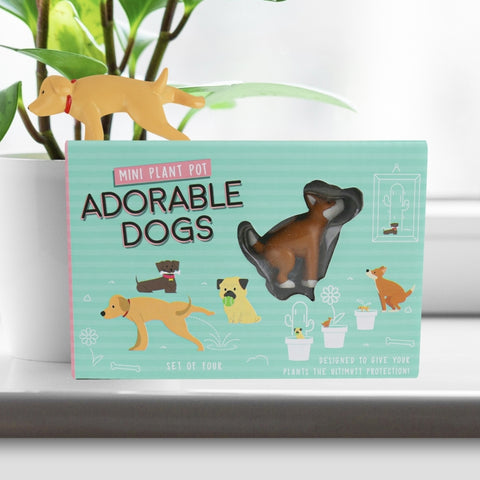 Gift Republic Plantenpot decoratie - Adorable Dogs