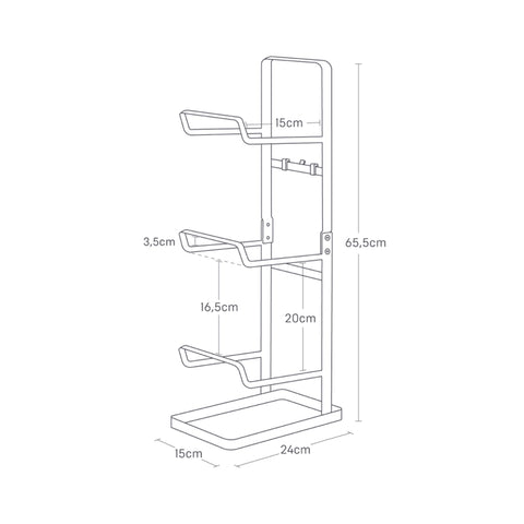 Yamazaki Tower Opbergrek fitnessaccessoires