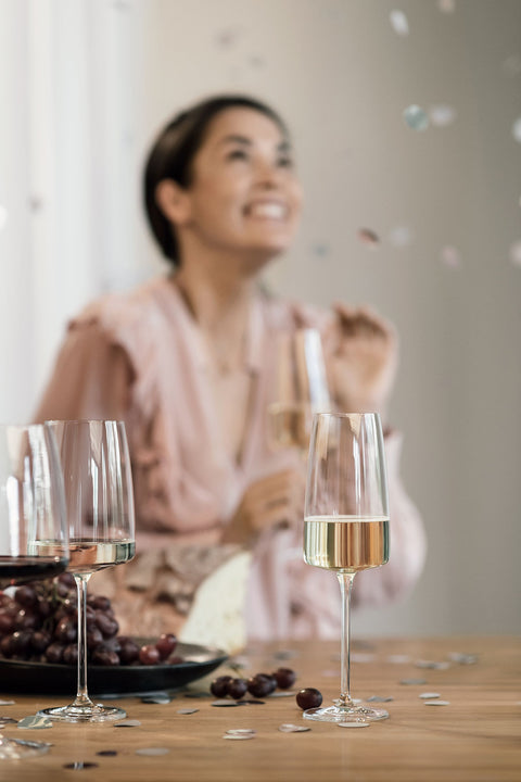 Zwiesel Glas Vivid Senses Champagneglas Light & fresh 77 - 0.388 Ltr - Geschenkverpakking 2 glazen