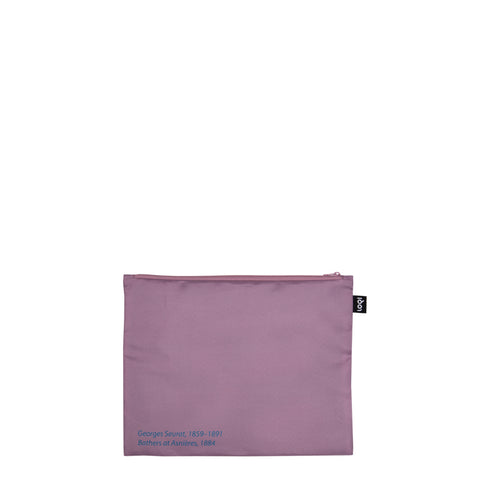 LOQI Zip Pockets - Seurat, Monet, Van Gogh CiCLO
