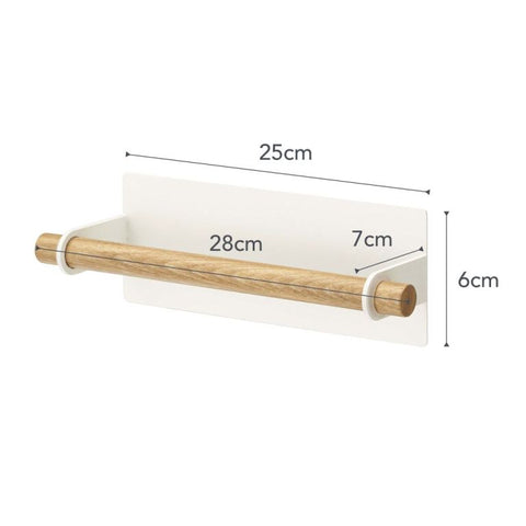 Yamazaki Tosca Handdoekenrek magnetisch Large - Wit