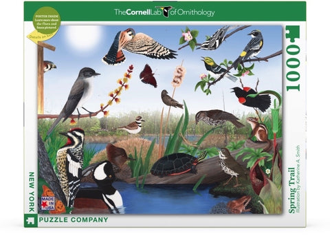 New York Puzzle Company Puzzel Spring Trail - 1000 stukjes