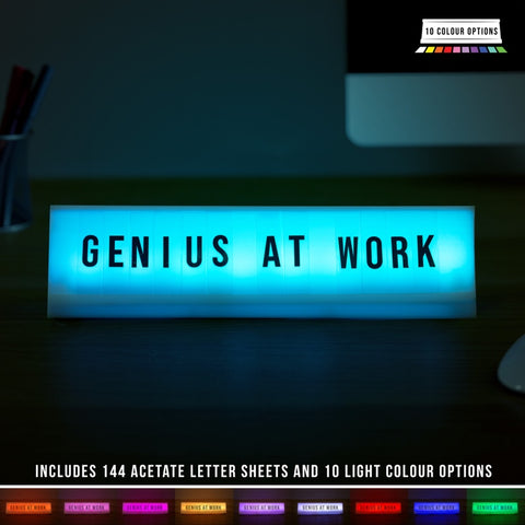 Gift Republic Light Up Desk Plaque