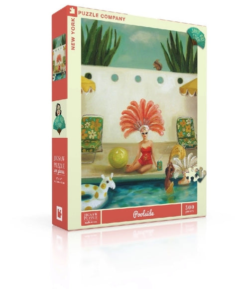 New York Puzzle Company Puzzel Poolside - 500 stukjes