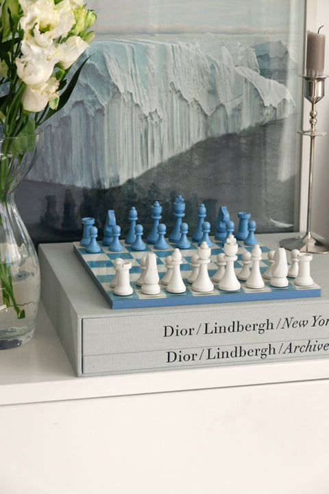 Printworks Spel Classic - Chess - Dusty Blue