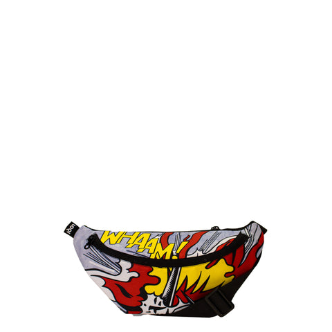 LOQI Bum Bag Large - Whaam! gerecycled