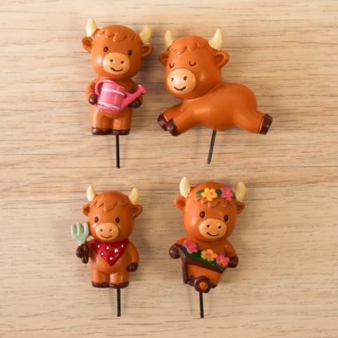 Gift Republic Plantenpot decoratie - Highland Cow