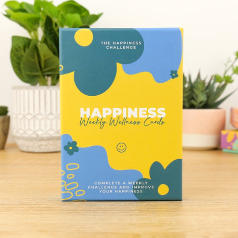 Gift Republic Kaartenset - Weekly Wellness - Happiness