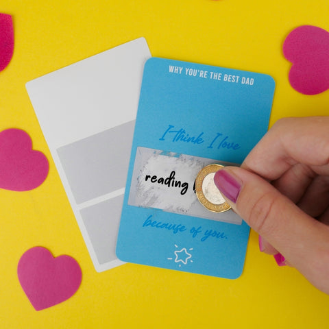 Gift Republic Kraskaarten - Reasons You're The Best Dad